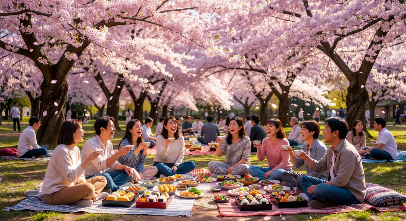 Hanami Cherry Blossom Picnic